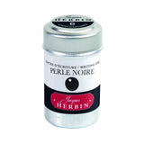Jacques Herbin La Perle des Encres Ink Cartridges, Black, 6 pcs.