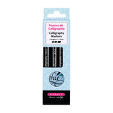 Jacques Herbin Calligraphy Markers, 3 pcs.