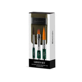 Escoda Synthetic Travel Brush Set, 3 pcs.