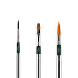 Escoda Synthetic Travel Brush Set, 3 pcs.
