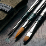 Escoda Synthetic Travel Brush Set, 3 pcs.