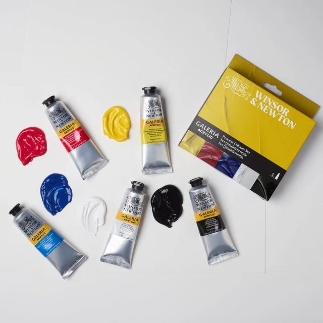 Winsor & Newton Galeria Process Acrylic Set, 5x60 ml