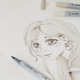 Copic Ciao SHADE Light Warm Gray Markers Set, 4 pcs.