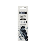 Copic Ciao SHADE Dark Cool Gray Markers Set, 4 pcs.