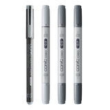 Copic Ciao SHADE Dark Cool Gray Markers Set, 4 pcs.