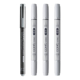 Copic Ciao SHADE Light Cool Gray Markers Set, 4 pcs.