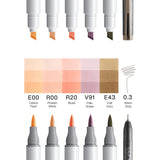 Copic Ciao Portrait Set Pastel Elegance, 6 pcs.