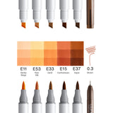 Copic Ciao Portrait Set Amber Glow, 6 pcs.