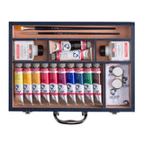 Van Gogh Acrylic Paint Starter Box XL, 12 x 40 ml + accessories