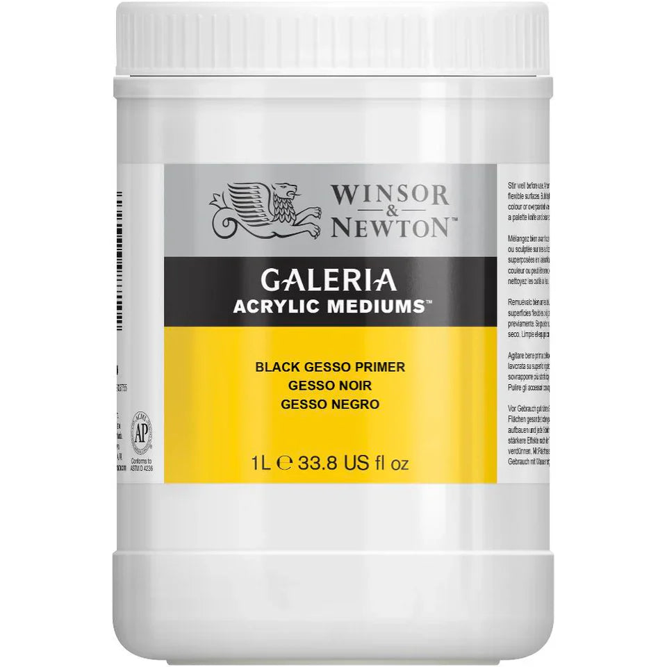 Winsor & Newton Galeria Black Gesso Primer