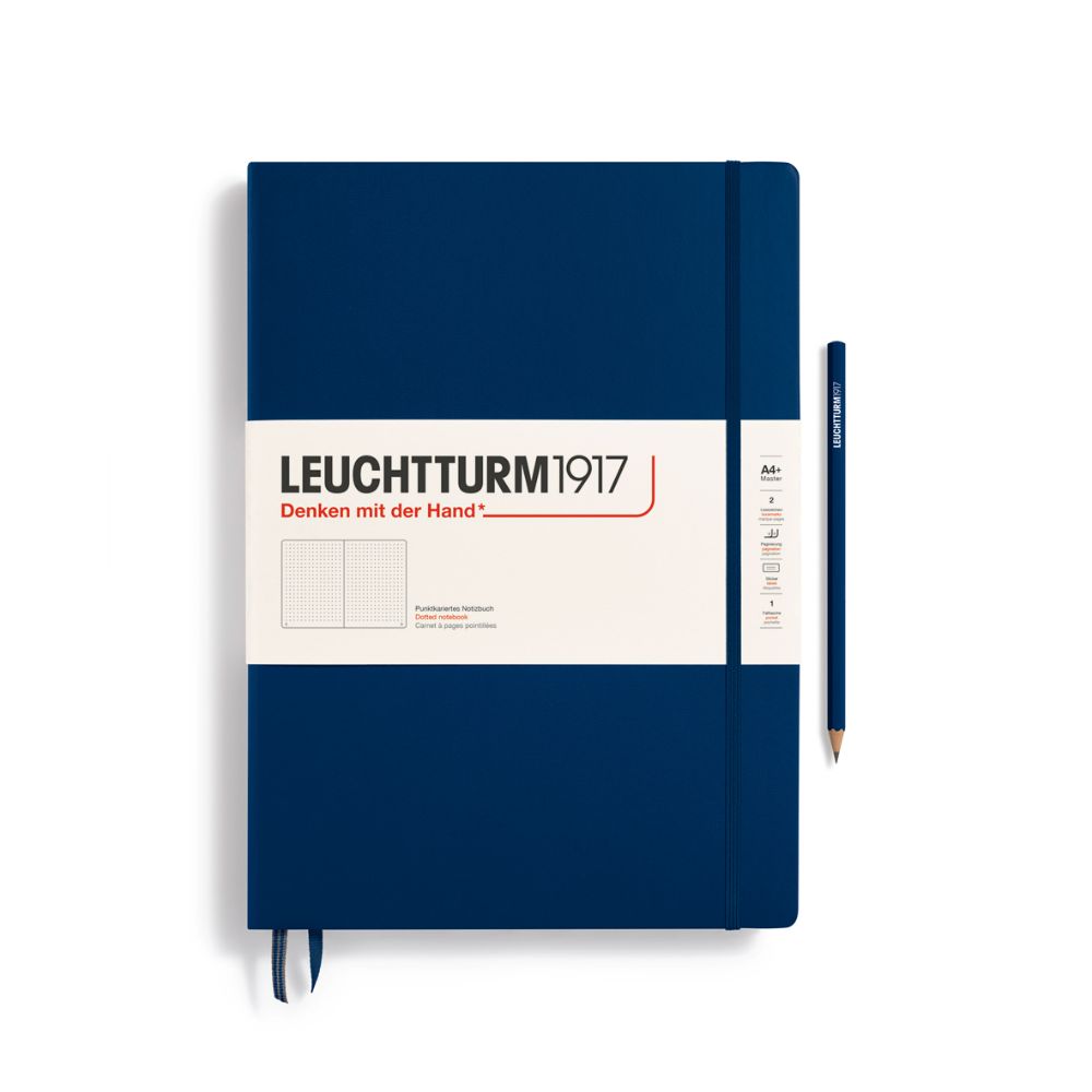 Leuchtturm1917 Notebook, Master Classic (A4+), Hardcover, 235 pgs.