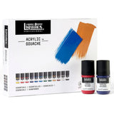 Liquitex Acrylic Gouache Essentials Set, 12x22 ml