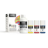 Liquitex Professional Iridescent Pouring Medium + Soft Body Set