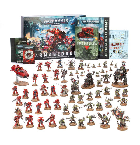 Warhammer 40,000 Armageddon Miniatures Game Set