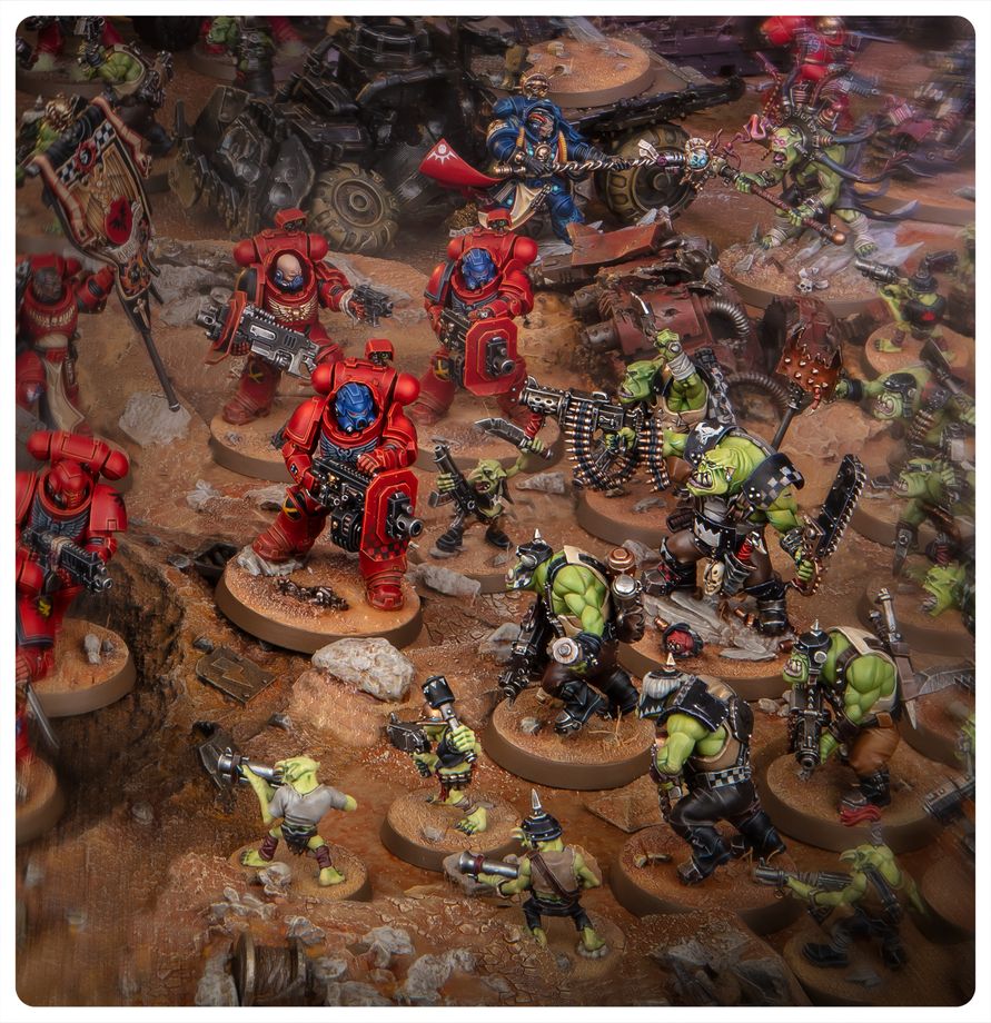 Warhammer 40,000 Armageddon Miniatures Game Set