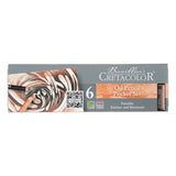 Cretacolor Oil Drawing Pencils Set, 6 pcs.