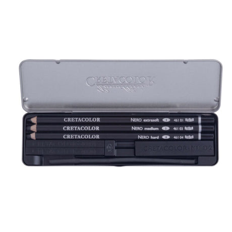 Cretacolor Nero Pencils Pocket Set, 7 pcs.