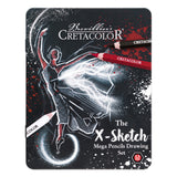 Cretacolor The X-Sketch MEGA Pencils Drawing Set, 12 pcs.