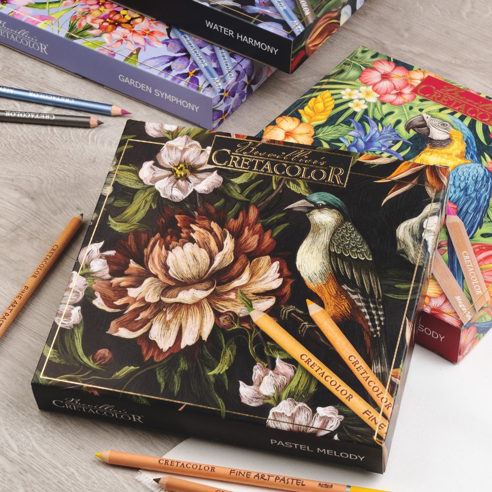 Cretacolor Pastel Melody pastel pencil set, 24 pcs