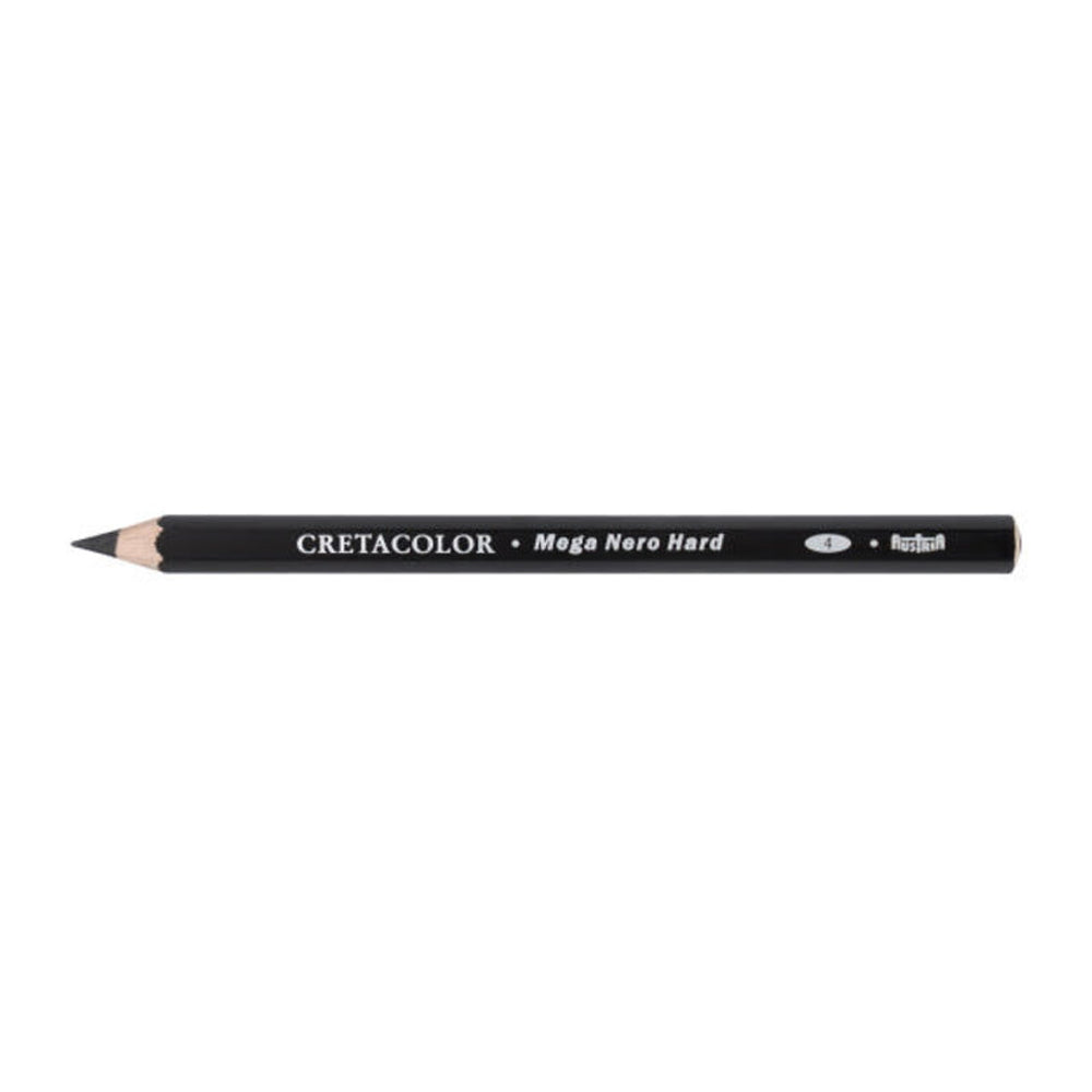Cretacolor Mega Artist Oil Pencil - Nero Hard