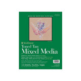Strathmore Mixed Media 400 Series Toned Tan Paper Pad, 300 gsm, 15 sheets
