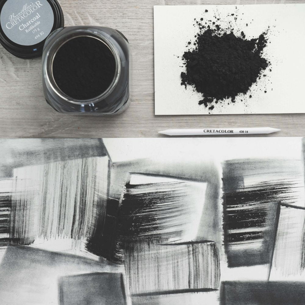 isverski i anglu kalba  Cretacolor Charcoal Powder