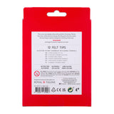 Bruynzeel Felt Tip Set, 12 colours