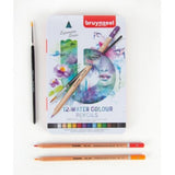 Bruynzeel Expression Watercolour Pencil Tin, 12 pcs.