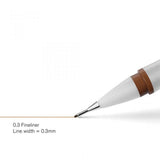 Winsor & Newton Sepia Fineliner Pen