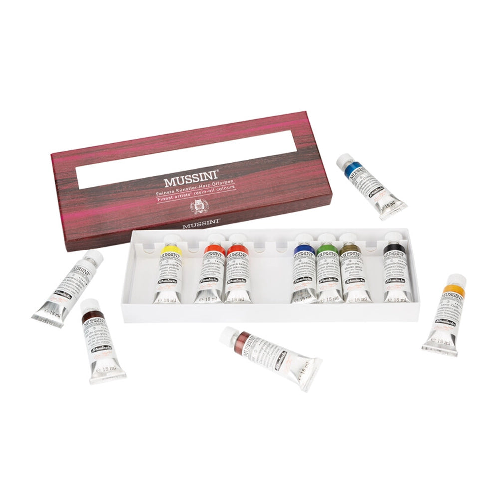 Schmincke Mussini Oil Paint Set, 12x15 mlSchmincke Mussini Oil Paint Set, 12x15 ml
