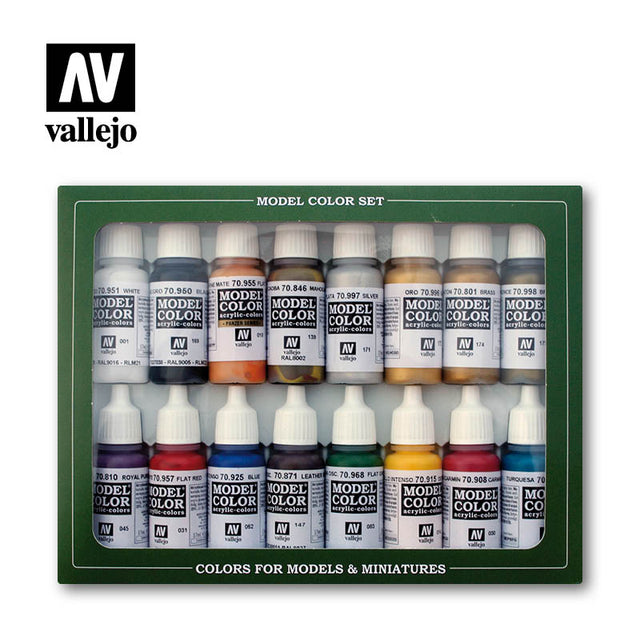 Vallejo Model Color Roman Empire Acrylic Paint Set, 16x17 ml