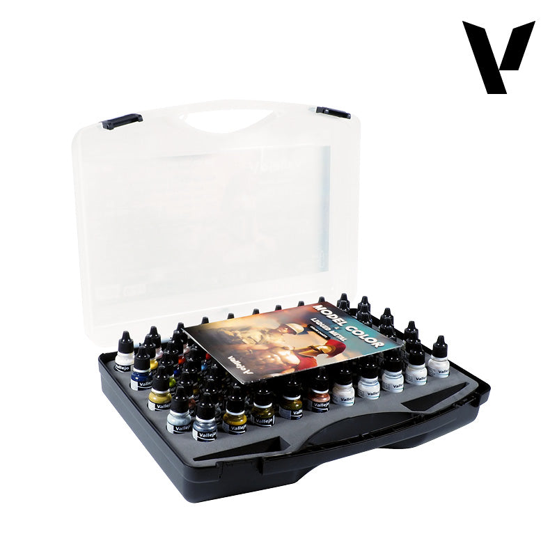 Vallejo Model Color Military Acrylic Paint Set, 80x18 ml