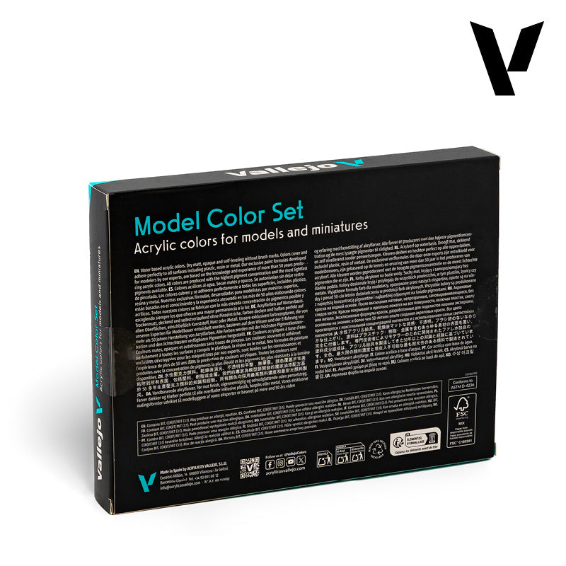Vallejo Model Color Wargame Special Acrylic Paint Set, 16x18 ml