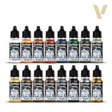 Vallejo Model Color American Revolution Acrylic Paint Set, 16x18 ml