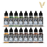 Vallejo Model Color German Camouflage Uniforms WWII Acrylic Paint Set, 16x18 ml