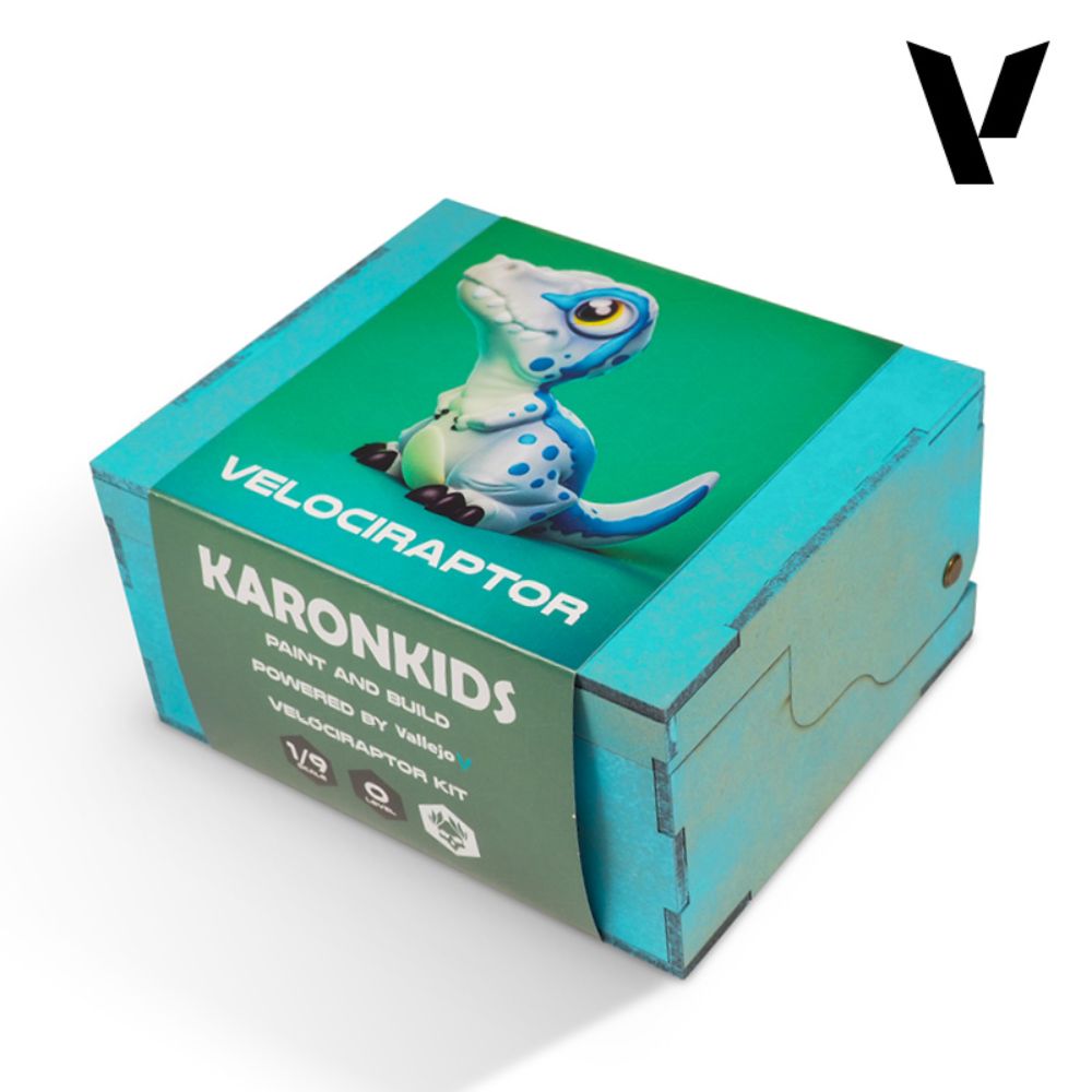 Karonkids Velociraptor Miniature Painting Set
