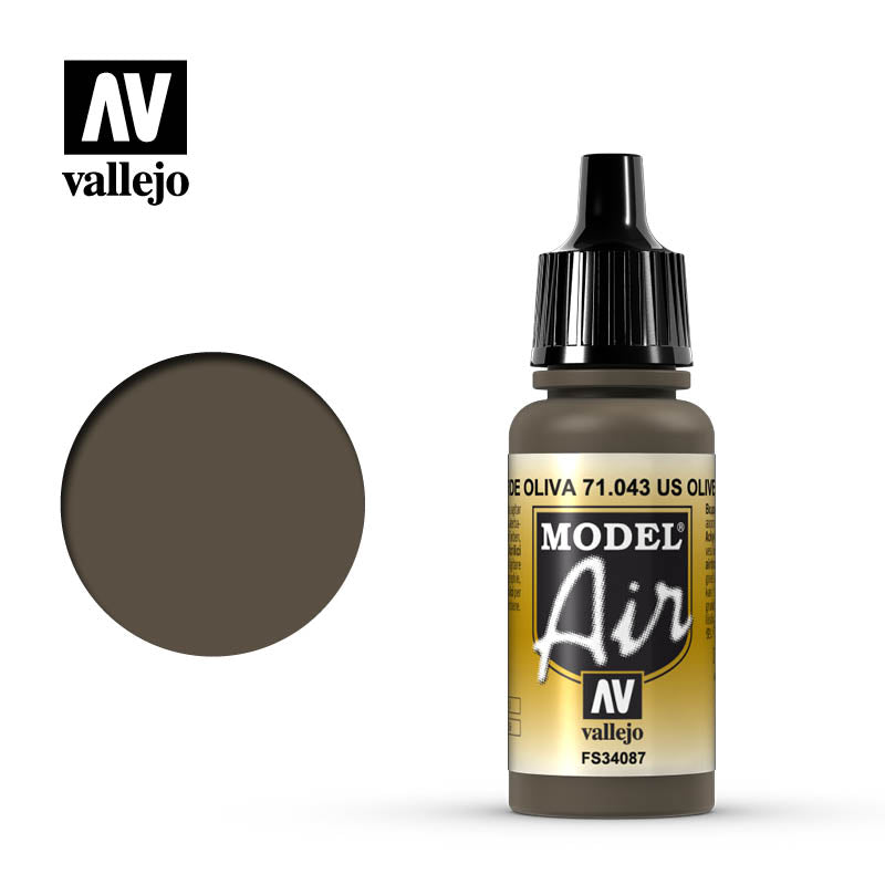 Vallejo Model Air Paint, colors 1-100 (part 1/3)