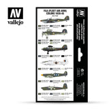 Vallejo FAA (Fleet Air Arm) Colors 1939-45 Model Air Acrylic Paint Set, 8x17 ml