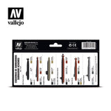 Vallejo Model Air Nuclear Submarines Paint Set, 8x17 ml