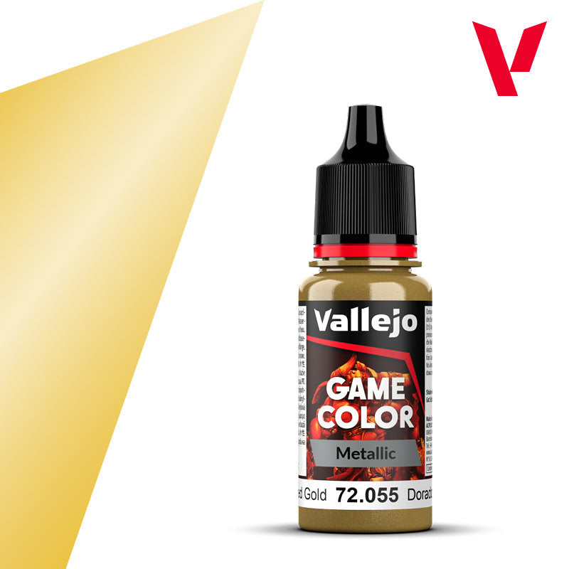 Vallejo Game Color Metallic Paint, 18 ml