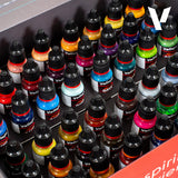 Vallejo Inspiration Color Paint Set, 48x18 ml + 3x brushes