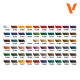 Vallejo Xpress Color Artist’s Selection Acrylic Paint Case, 60x18 ml