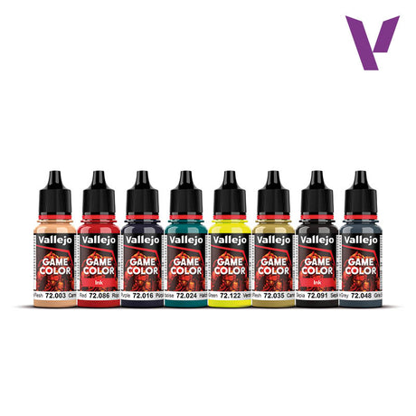 Vallejo Game Color Non Death Chaos Paint Set, 8x18 ml