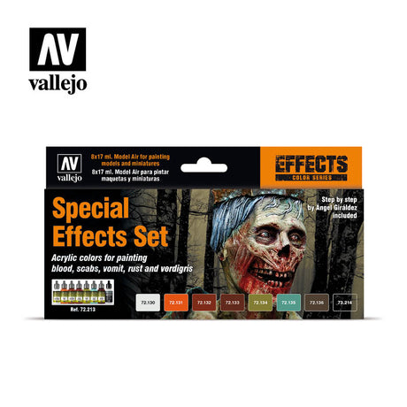 Vallejo Special Effects Set Acrylic Paint Set, 8x17 ml