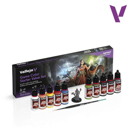 Vallejo Game Color Starter Set, 10x18 ml