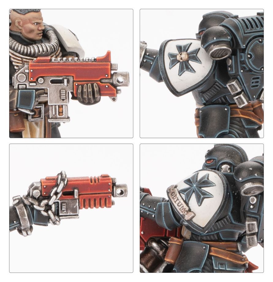Warhammer 40,000 Combat Patrol: Black Templars Miniature Set