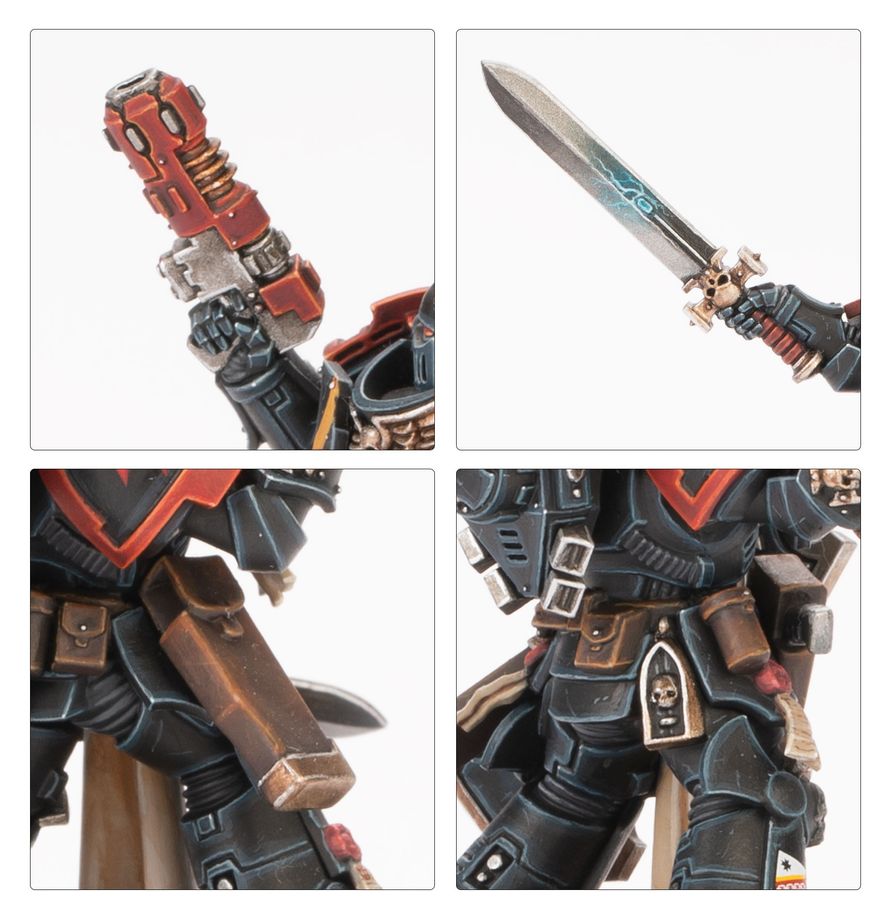 Warhammer 40,000 Combat Patrol: Black Templars Miniature Set