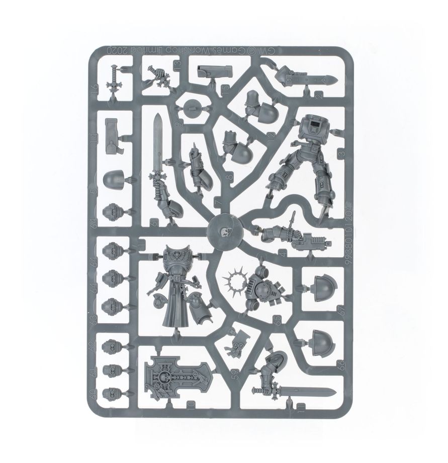Warhammer 40,000 Combat Patrol: Black Templars Miniature Set