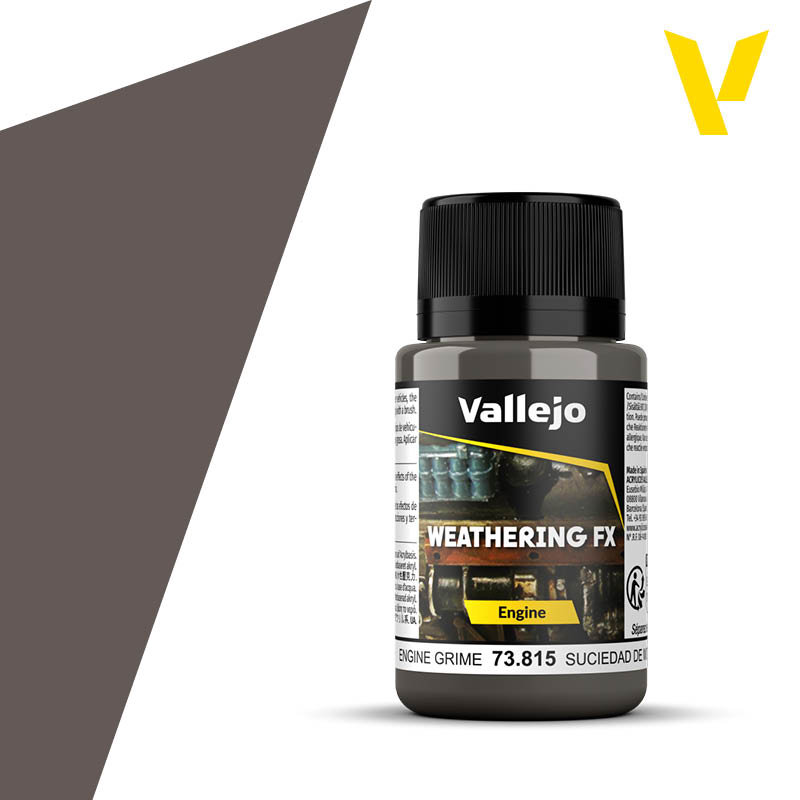 Vallejo Weathering FX Engine Grime Effect Paint, 40 ml