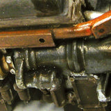 Vallejo Weathering Brown Engine Soot Effect Paint, 40 ml